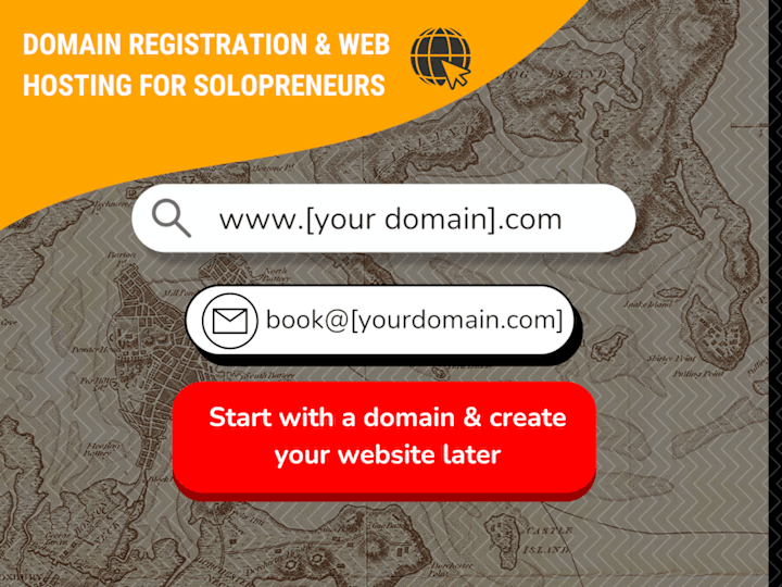 Cover image for Domain Name Registration, Web Hosting & Technical Support 