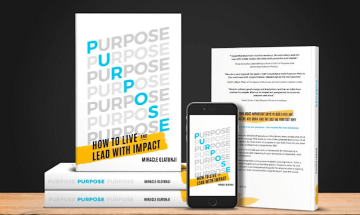 Cover image for Book- Purpose: How To Live and Lead With Impact 