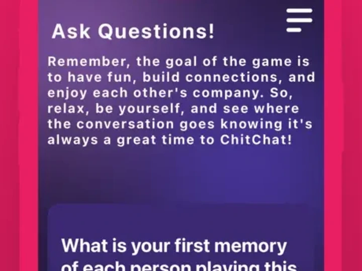 Cover image for An app named Chit Chat Game on the AppStore