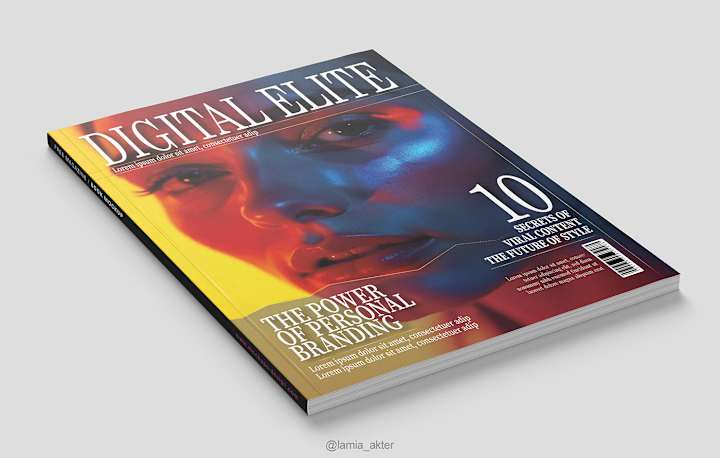 Cover image for Bold & Sophisticated Magazine Template