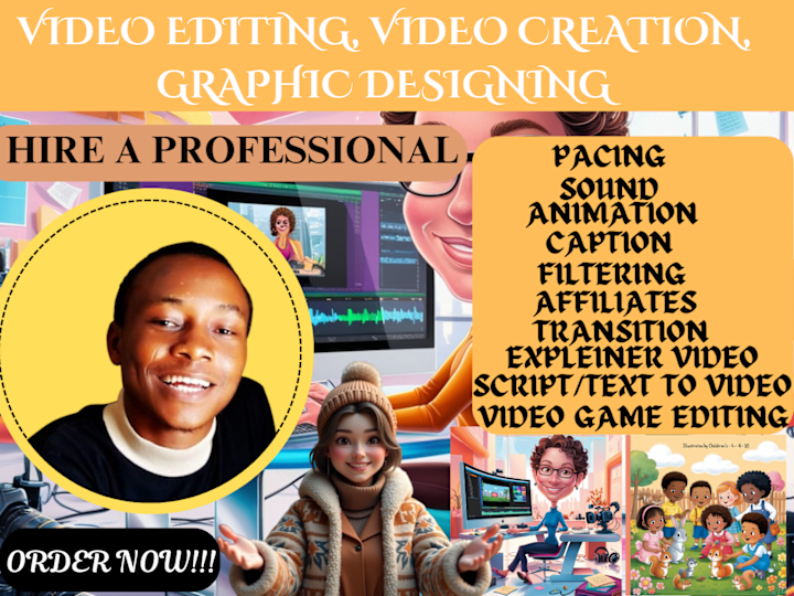 Cover image for I will do interesting and attention drawing video editing 