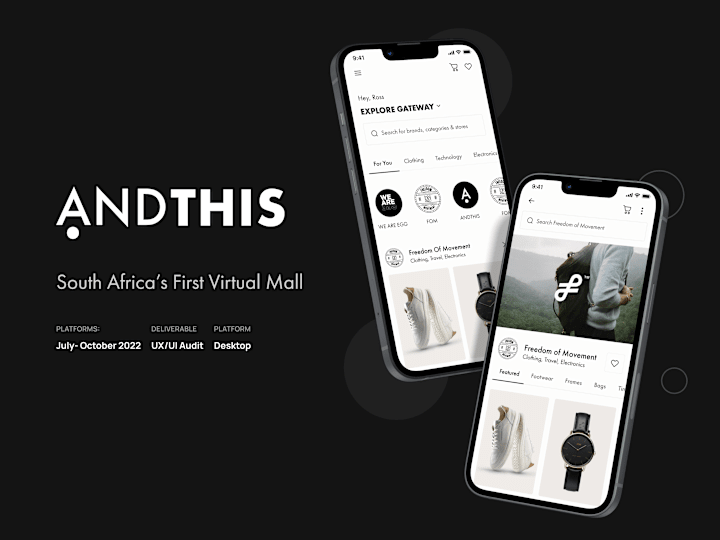 Cover image for ANDTHIS: South Africa's First Virtual Mall