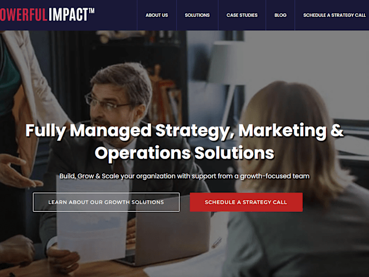 Cover image for Business Growth Consultancy | POWERFUL IMPACT