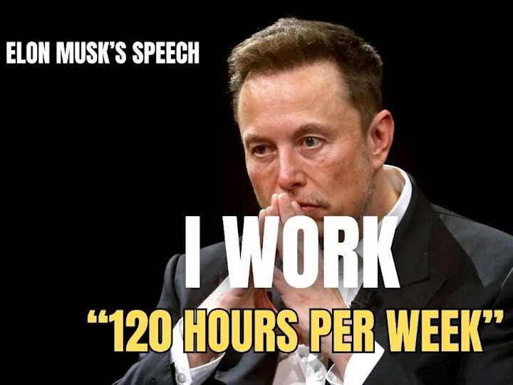 Cover image for I Work 120 hours a Week by Elon Musk | Motivational Speech | Qu…