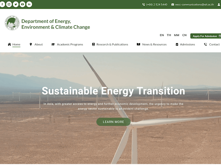 Cover image for Department Of Energy, Environment and Climate Change