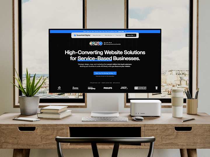 Cover image for Sevenfold Digital | High-Converting  B2B Website Solutions