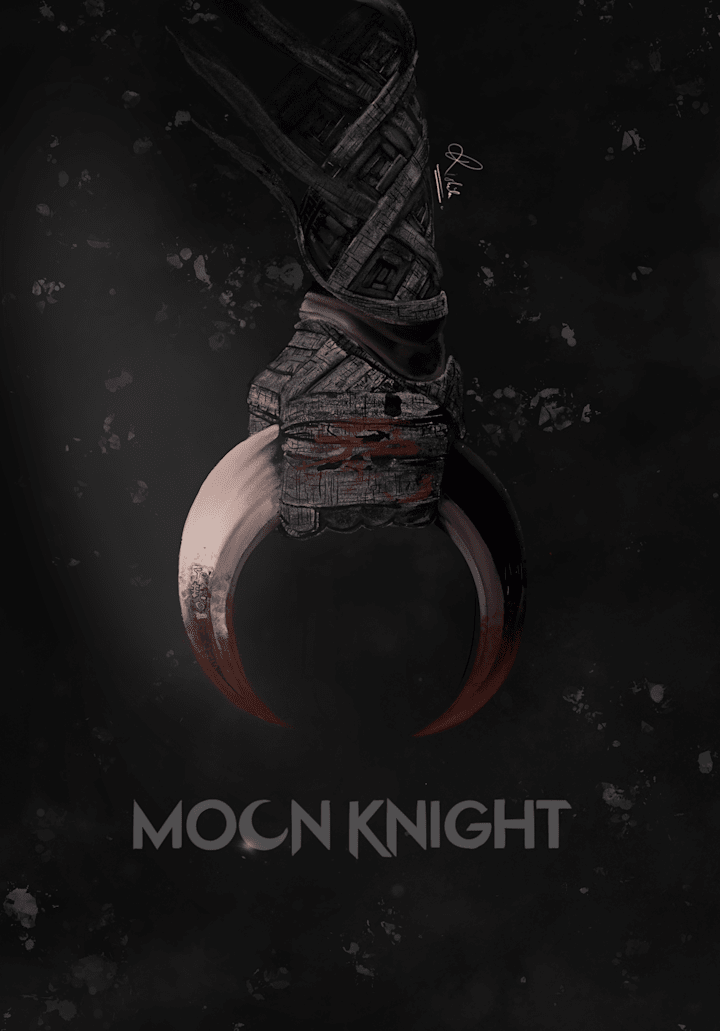 Cover image for Moon knight poster