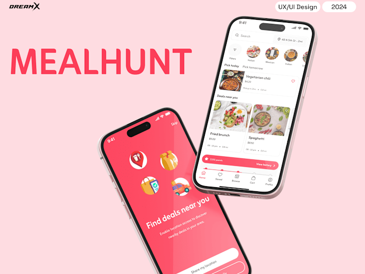 Cover image for Food Discovery & Deals App – MealHunt