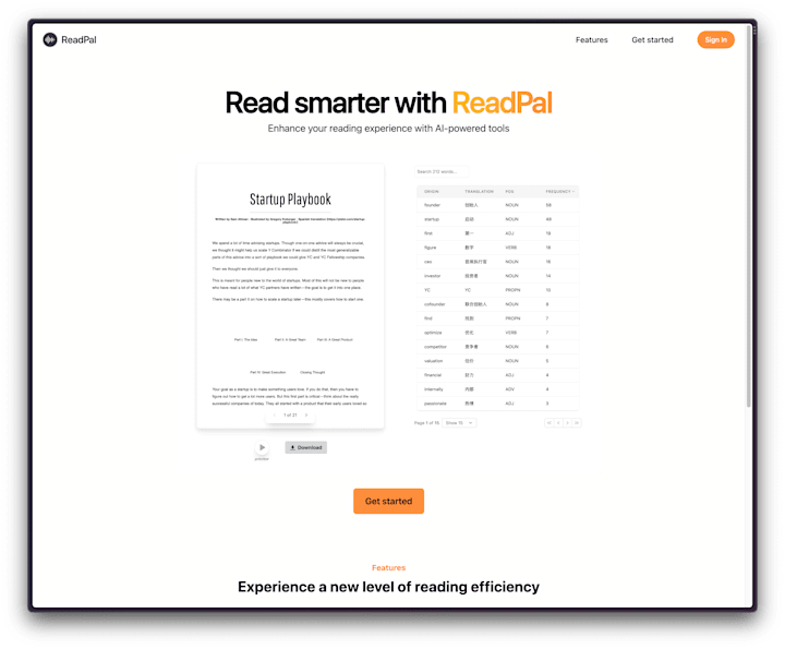 Cover image for ReadPal - Unlock your reading potential and save time