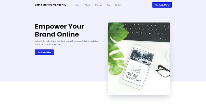Cover image for Shine Marketing Agency