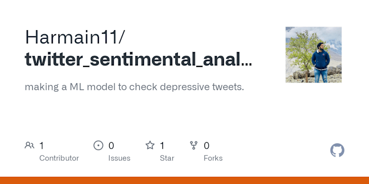 Cover image for Harmain11/twitter_sentimental_analysis