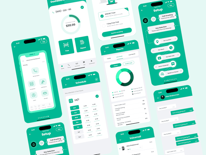 Cover image for Call Setup - Mobile App UI Design