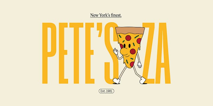 Cover image for Pete's Za (Brand Identity)