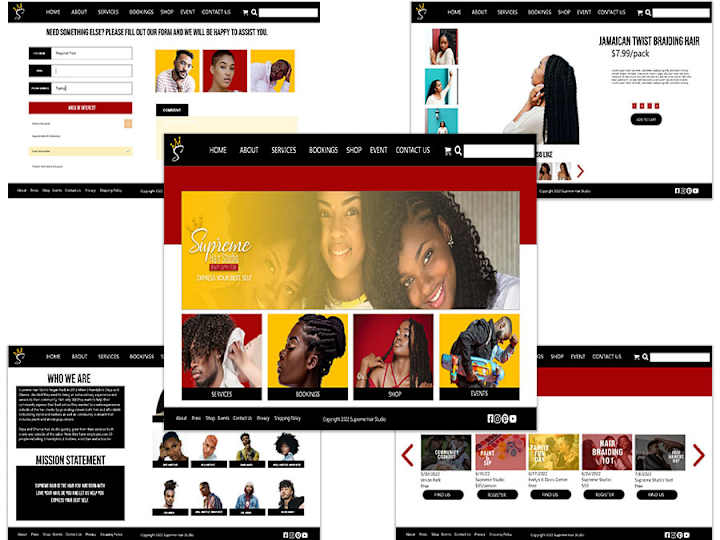 Cover image for Supreme Hair Studio &Shop
