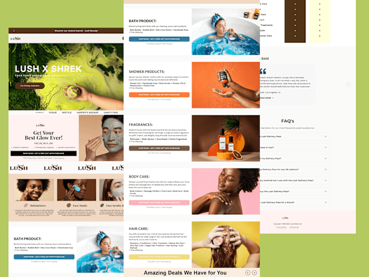 Cover image for Replo Landing page for Lush