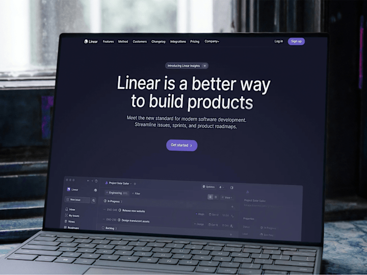 Cover image for LINEAR - Webflow Development
