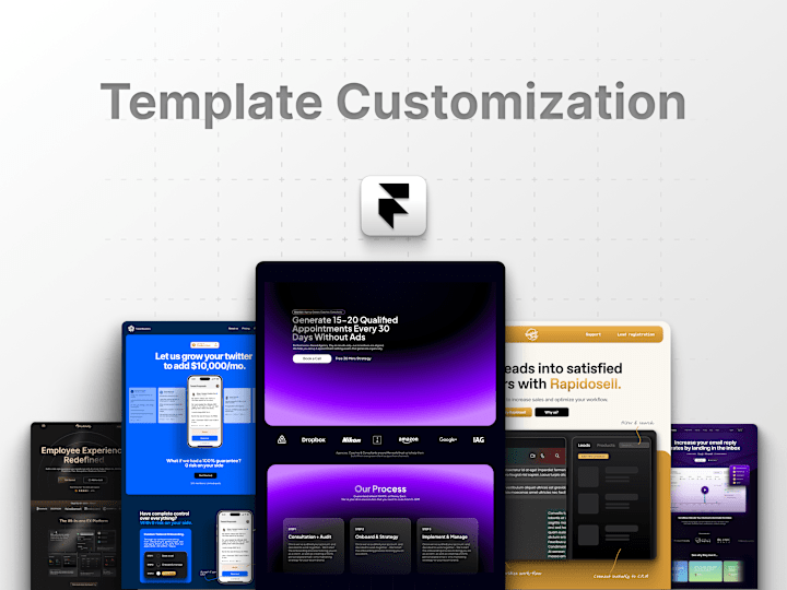 Cover image for Framer Template Customization
