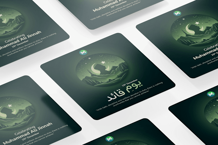 Cover image for Quaid Day 2024 | Social Media Design :: Behance