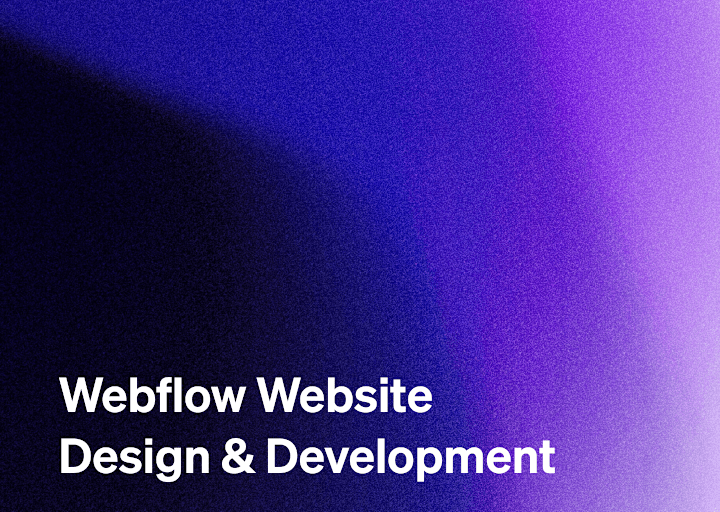 Cover image for Webflow website creation