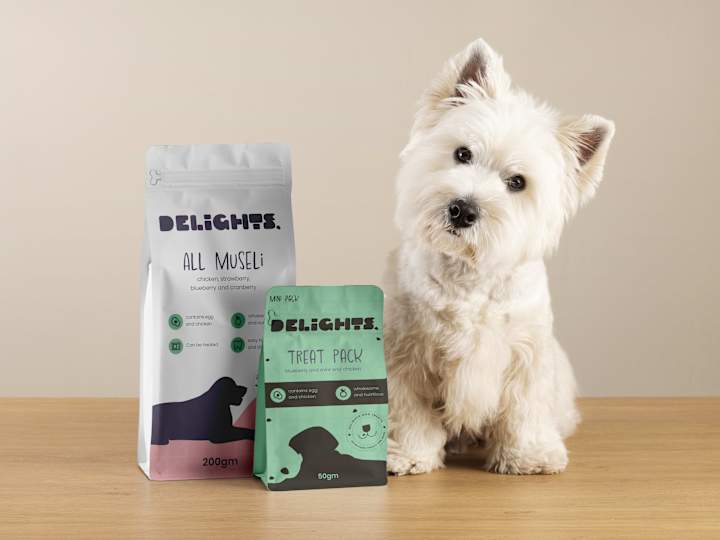 Cover image for Delights: A pet treat brand