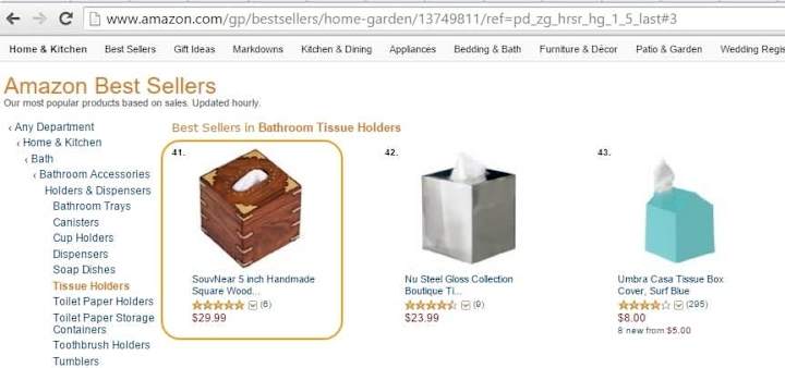 Cover image for SouvNear in Amazon Bestsellers' Categories