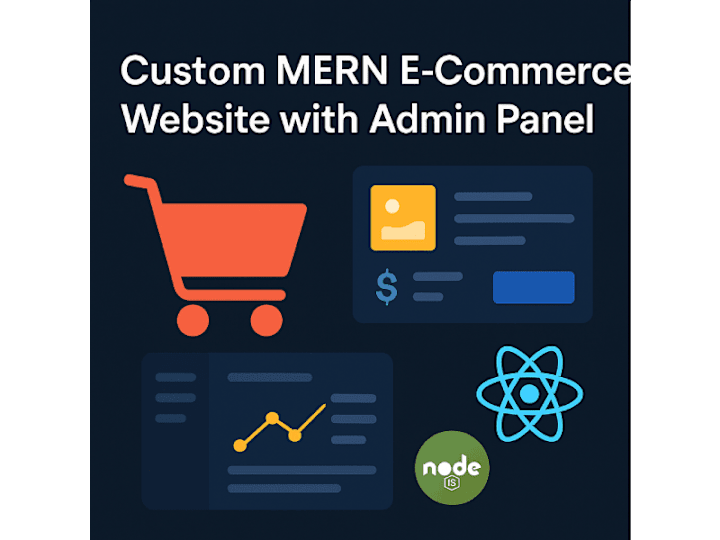 Cover image for Custom MERN E-Commerce Website with Admin Panel