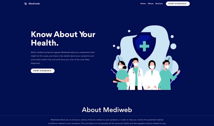 Cover image for Mediweb – Web-Based Medical Diagnostic System