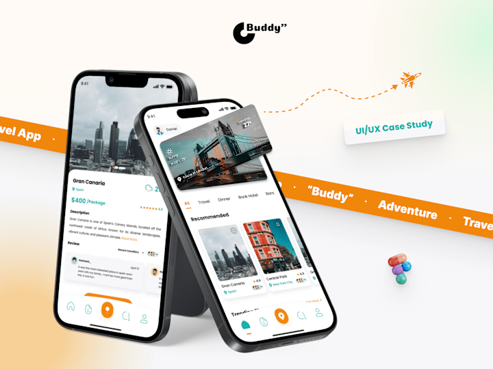 Cover image for Buddy Travel UXCase Study