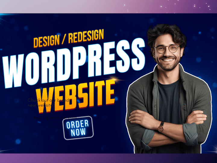 Cover image for I will develop WordPress website with responsive web design
