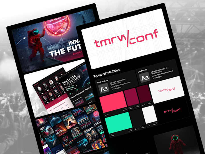 Cover image for Tomorrow Conference Branding & Art Direction