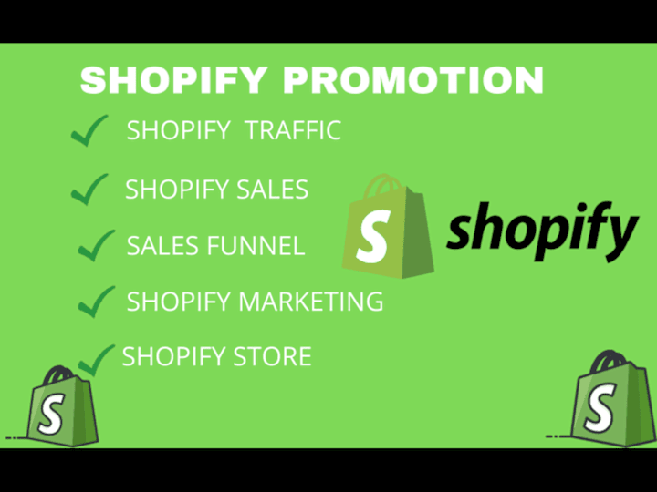 Cover image for I will generate sales for your Shopify store, shopify marketing