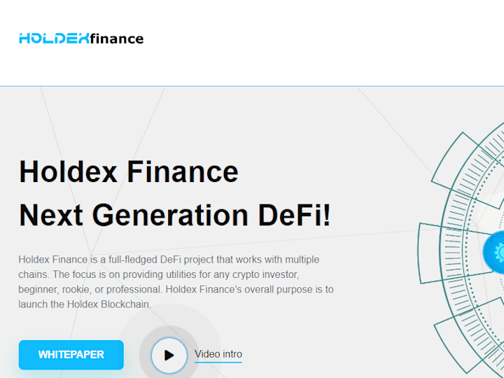 Cover image for Holdex Finance