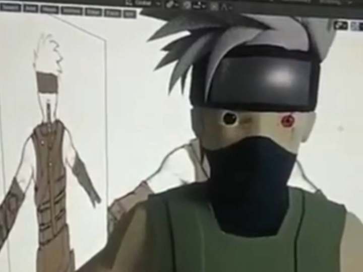 Cover image for 3D Modeling Kakashi Hatake (Naruto) in Blender