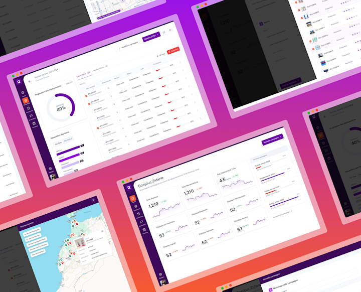 Cover image for RetailScan - UI design for a POS tracking software. 