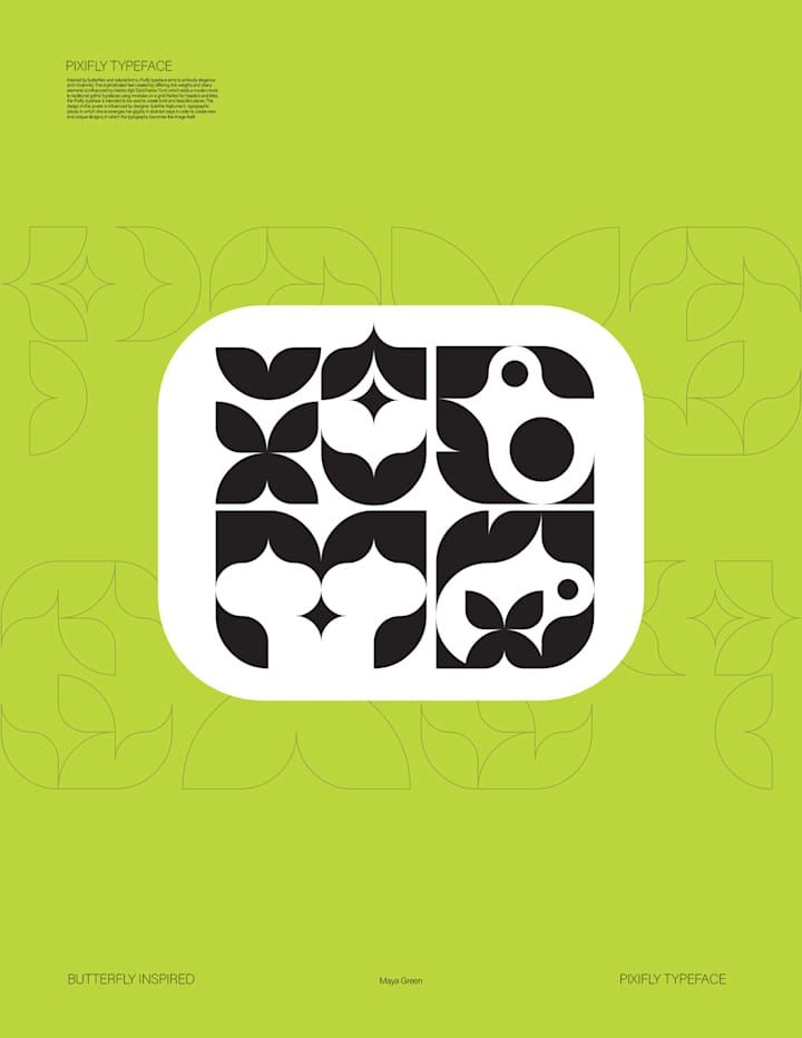 Cover image for PIXIFLY TYPEFACE 