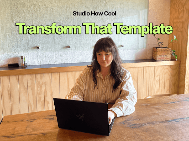 Cover image for Transform That Template