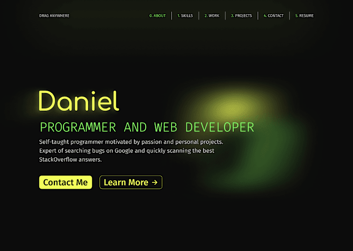 Cover image for Daniel Website Redesign