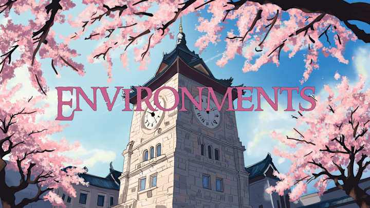 Cover image for Environments - Hand drawn
