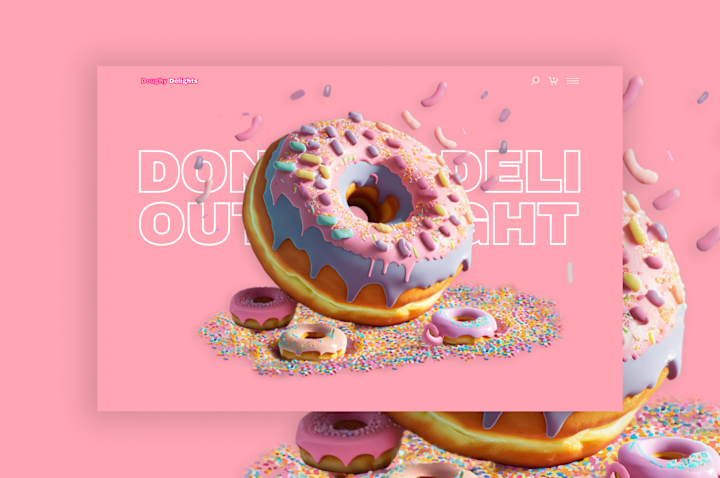Cover image for Donut Bakery Website