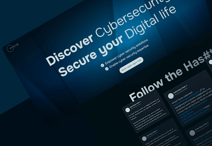 Cover image for Cyber-hub website