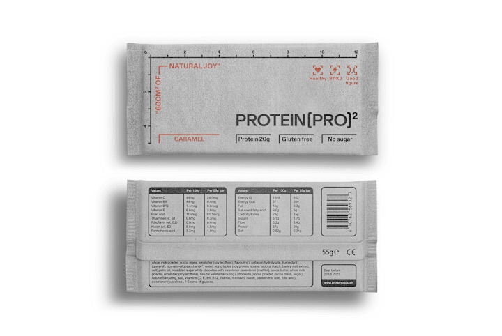 Cover image for "Protein Pro" packaging design on Behance