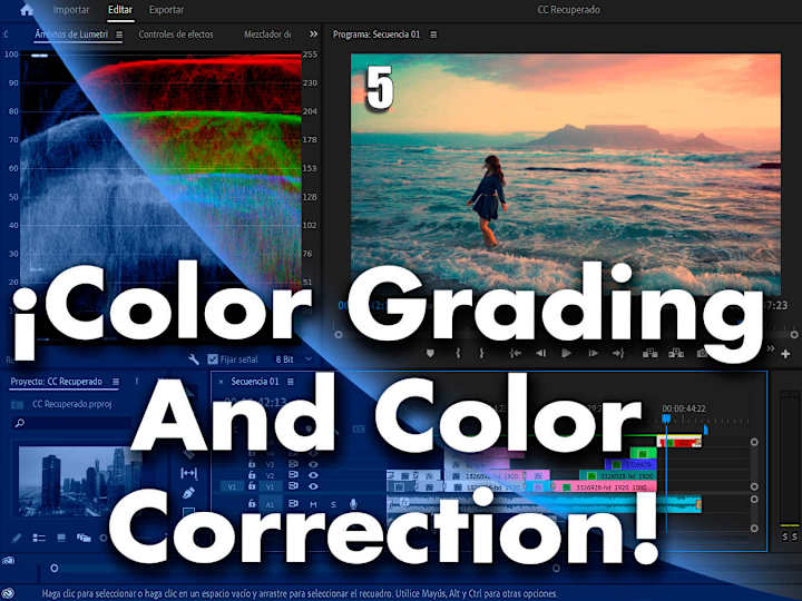 Cover image for Color Correction and Color Grading Demo reel