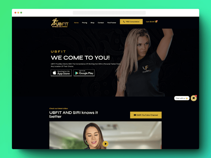 Cover image for  WordPress Website Design For Fitness Company 