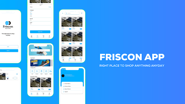 Cover image for Friscon Mobile App