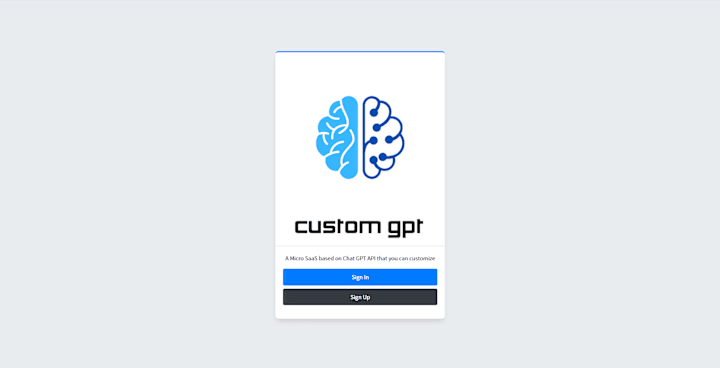 Cover image for Custom GPT - A customizable AI Workflow system