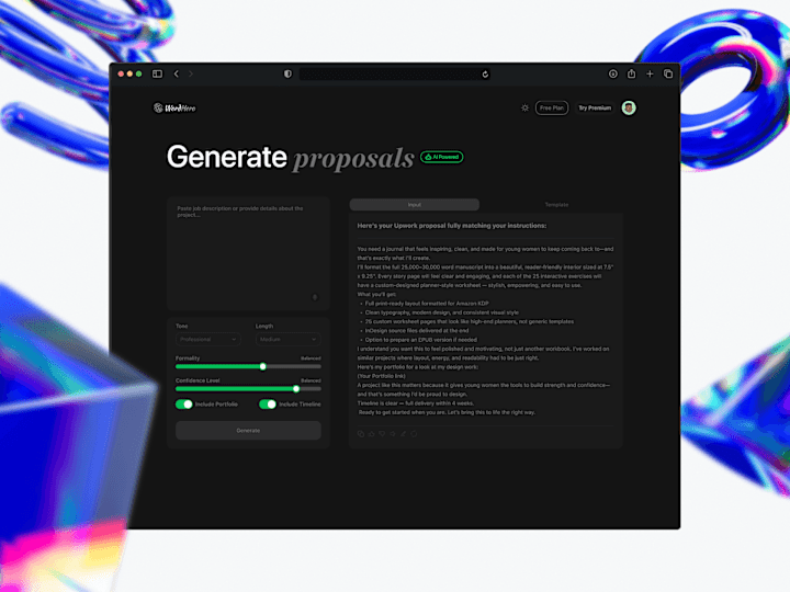 Cover image for AI proposal Generator