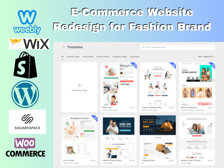 Cover image for E-Commerce Website Redesign for Fashion Brand