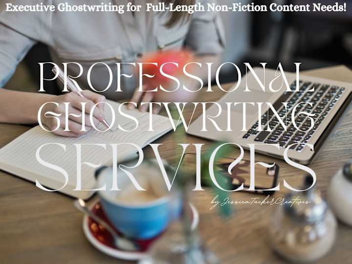 Cover image for 🔏EXECUTIVE GHOSTWRITING✨ For Grand-Scale Non-Fiction Content!