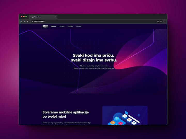 Cover image for Agency website development