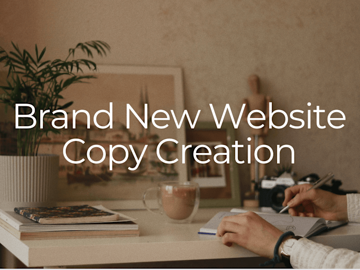 Cover image for Brand New Website Copy Creation